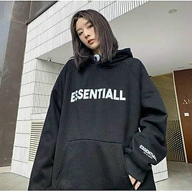 Áo Hoodie in chữ Essen, Chất Nỉ Bông Cotton Dày Dặn Có kèm video ảnh thật, Áo nỉ Hoodie tial , áo nỉ bông hoodie unisex nam nữ, Hoodie es Nỉ Bông Hàng Đẹp Cao Cấp