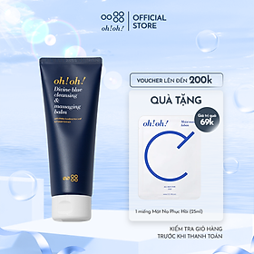 Sáp Tẩy Trang oh!oh! Divine Blue Cleansing & Massaging Balm (150ml)