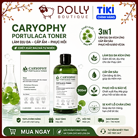 Nước Cân Bằng Cho Da Mụn Caryophy Portulaca Toner 300ml