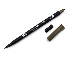 Bút lông cọ hai đầu Tombow ABT Dual Brush Pen - Brush/ Bullet - Warm Gray 5 (N57)