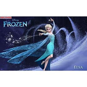 Mua Tranh dán tường 3d công chúa elsa 3 - tránh dán phòng bé - tranh dán tường mầm non TB91