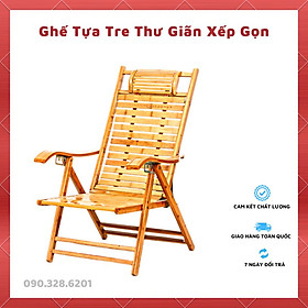 Ghế bập bênh thư giãn bằng gỗ - Ghế xếp nằm bập bênh - Ghế xích đu gỗ tựa lưng thư giãn