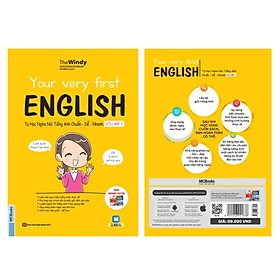 Hình ảnh Your Very First English - Tự Học Nghe Nói Tiếng Anh Chuẩn Dễ Nhanh Volume 1 - Học Kèm App Online - Bản Quyền