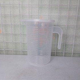 Mua Ca nhựa 2 lít có vạch chia định lượng  có nắp đậy