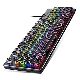 Mua Bàn Phím Cơ Nút Tròn Cổ Điển Bàn Phím Gaming BlueSwitch Coputa Nhiều Chế Độ Led 2022
