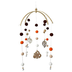 Baby Crib Mobile Wooden Wind Chime Bed   Newborn Gifts