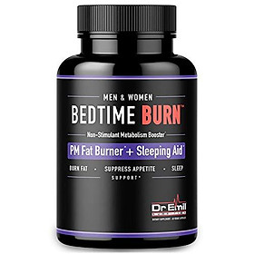 Dr. Emil - PM Fat Burner, Sleep Aid and Night Time Appetite Suppressant - Stimulant-Free Weight Loss Pills and Metabolism Booster for Men and Women (60 Vegan Diet Pills)