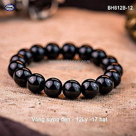 Mua Vòng tay sừng trâu đen phong thuỷ (BH612B) Tâm Linh - Bình An - Tài Lộc - Bracelet of HAHANCO