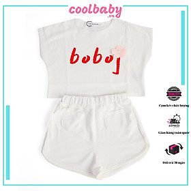 Đồ Bộ Cộc Tay Minky Mom Chất Vải Cotton Mát Mẻ Hàng Quảng Châu Chính Hãng Dành Cho Bé Gái