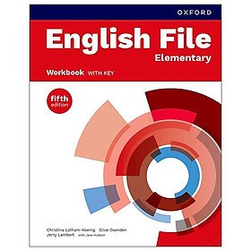 Sách ngoại văn: English File Elementary Workbook With Key - Fifth Edition - Oxford University Press