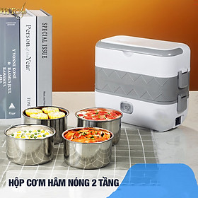 Mua Cặp Lông Giữ Nhiệt Cắm Điện Hộp Cơm Giữ Nhiệt 2 Tầng Giữ Nhiệt Tốt Hâm Nóng Và Nấu Chín Thức Ăn Nhanh