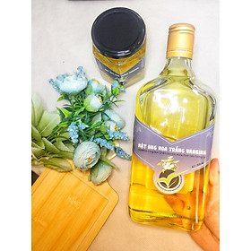 Mật Ong Thiên Nhiên Nguyên Chất 600ml - Mật ong hoa trắng Vanbina mật ong tiêu chuẩn xuất khẩu