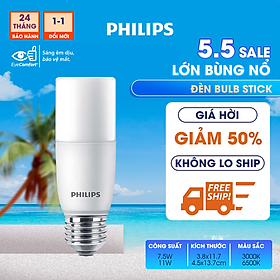 Bóng đèn Philips LED Stick, bảo vệ mắt (01 bóng)