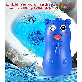 combo 2 Chú heo con màu xanh khử mùi làm sạch bồn cầu, tẩy rửa nhà vệ sinh khử mùi nước tiểu bụi bẩn nhà vệ sinh - Diệt Sạch 99,9% Vi Khuẩn Xuất Xứ Nhật Bản