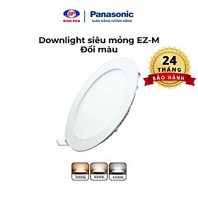 Mua Đèn LED Downlight Âm trần siêu mỏng Đổi màu Panasonic EZ-M Công suất 15W