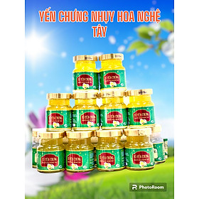 Set yến 6 hủ Nhụy Hoa Nghệ Tây
