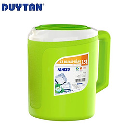 Mua Ca đá nắp bằng nhựa Duy Tân Matsu 1.5 lít (14 5 x 19 4 x 18 7 cm) - 35162 - Giao màu ngẫu nhiên - Hàng chính hãng