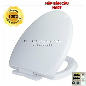 Mua NẮP BỒN CẦU LIỀN KHỐI RƠI ÊM V37M - NẮP BÀN CẦU HA07