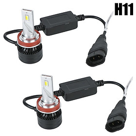 Đèn Pha LED H4 H11 20000LM 6000K Siêu Sáng Cho Xe Hơi