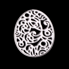 Egg Pattern Metal Cutting Dies Embossing Stencil for Scrapbooking Embossing Craft Photo Album Decor