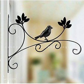 Mua Móc treo sắt uốn mỹ thuật gắn tường trang trí chậu hoa  cây cảnh nhà cửa  sân vườn Landecor