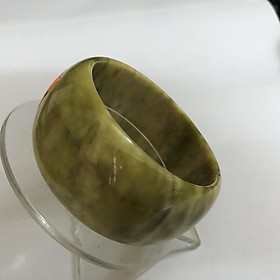 Vòng tay đá tự nhiên bản to cho nữ 3cm nhiều màu cẩm thạch Việt Nam VONGCAMTHACH3CM