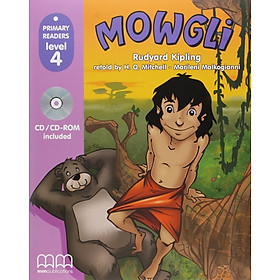 MM Publications: Truyện luyện đọc tiếng Anh theo trình độ - MOWGLI, THE JUNGLE BOY WITH CD ROM