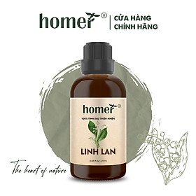 Tinh Dầu Linh Lan Homer 100ml - Chính Hãng, Đạt Chuẩn Kiểm Định Cao Cấp - Tinh Dầu Xông Thơm Phòng, Thư Giãn, Khử Mùi hiệu quả