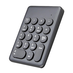 Hình ảnh Portable 18 Keys 2.4G Wireless Numeric Keypad Number Numpad for PC