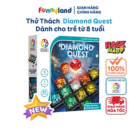 Đồ chơi trí tuệ Smart Games trThử thách Diamond Quest cho bé từ 8 tuổi với