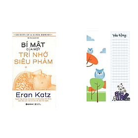 Bí Mật Của Một Trí Nhớ Siêu Phàm - Secrets Of A Super Memory ( tặng kèm bookmark Sáng Tạo )