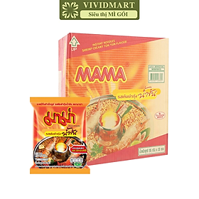 MAMA - Mì Mama gói nhỏ sốt kem tomyum, Mì Mama sốt kem tomyum, Mì Ma Ma sốt kem tomyum, Mì sốt kem tomyum Ma Ma, Mì Mama kem tomyum (55g/gói)