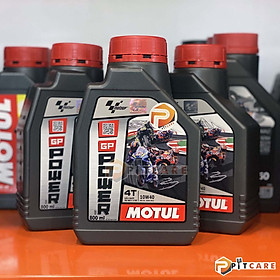 Nhớt Xe Máy Motul GP Power 10W40 API SL JASO MA2 Chai 800ml Chính Hãng 