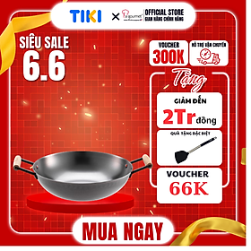 Chảo Gang Hai Tay Cầm La Gourmet Nitrigan NTGW347671 (36cm)