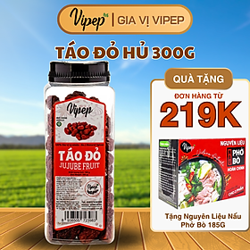 Táo Đỏ Tân Cương Tự Nhiên Vipep Hũ Nhựa 300g
