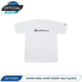 Áo thun thể thao ngắn tay Phiten raku sport - Royal blue / white, Royal blue / white