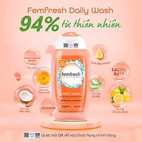 Dung Dịch Vệ SInh Phụ Nữ Femfresh Daily Intimate Wash 250ml ( Anh Quốc)