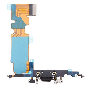 Replacement Dock Connector Charging Port Flex Cable For   8 Plus Black