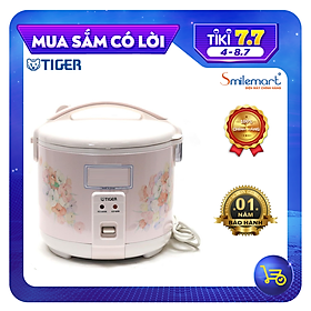 Nồi Cơm Điện Nắp Gài Tiger JNP-1000 - 1L JASMIN - Hàng Chính Hãng