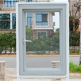 Mua Rèm cửa sổ chống muỗi tự lắp thông minh 85x140cm (Trắng)
