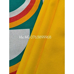 Vải bố canvas màu vàng dày 1m47x3m