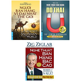 Combo Nghệ Thuật Bán Hàng Bậc Cao + Nghệ Thuật Bán Hàng Của Người Do Thái + Người Bán Hàng Vĩ Đại Nhất Thế Giới (Bộ 3 Cuốn) _FN