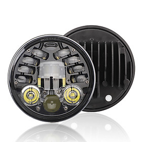 Đèn pha xe đạp bóng LED 12V 5.75 inch có đèn tín hiệu xi nhan