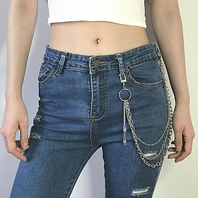 Xích quần jeans đinh nhọn cá tính