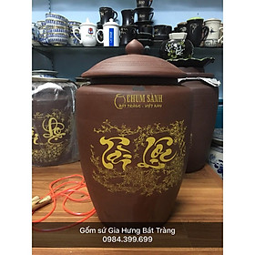 Mua Hũ đựng gạo gốm Bát Tràng loại đựng 15kg
