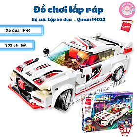 Đồ chơi xếp hình lắp ráp Qman - Các loại xe đua (nhiều mẫu) - Dành cho bé từ 6 tuổi