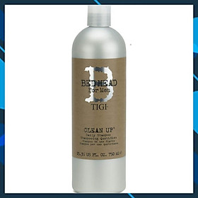Dầu gội TIGI Bed Head B for men Clean up Daily shampoo hương bạc Hà cho Nam cao cấp Mỹ 750ml - Hàng chính hãng