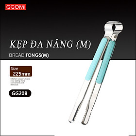 [HÀNG CHÍNH HÃNG]Kẹp gắp thức ăn đa năng màu sắc pastel bằng thép không gỉ an toàn cho sức khỏe mọi cỡ GGOMi Hàn Quốc