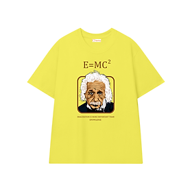 Áo T-shirt TEEHAY Nhà khoa học thiên tài Albert Einstein thun tay lỡ Form rộng Unisex