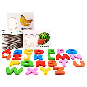Matching Letter Game Early Educational Toy for Children  Birthday Gifts